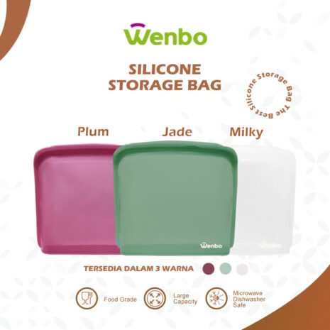 silicone food storage warna