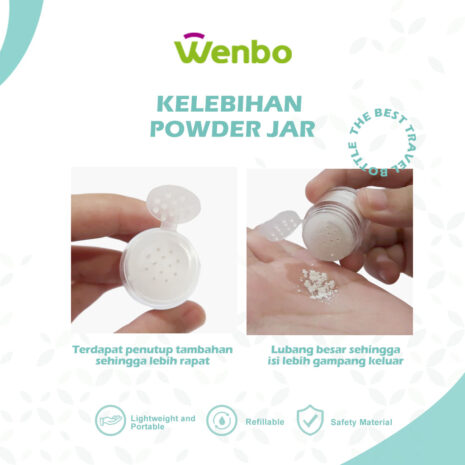 frame coba kelebihan powder jar frame coba kelebihan powder jar