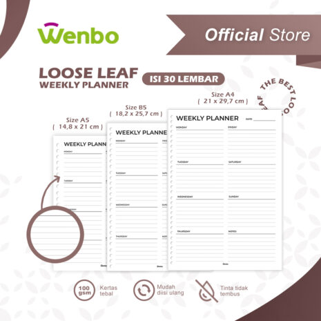 weekly planner weekly planner